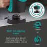 Tower Ceraglide 2800w Cordless Iron 360 degree charging base