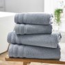 The Lyndon Co Oasis Bath Towel Dark Blue lifestyle