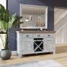 Blickling Large Sideboard With Wine Rack lifestyle image of the sideboard