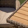 Bermuda Bistro Set close up lifestyle image of the bistro set