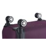 Everest 448 Plum Soft Shell Case Wheels