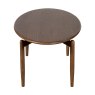G Plan Marlow Walnut Coffee Table side on image of the coffee table on a white background