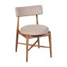 G Plan Flora Dining Chair Pair angled image of the chair on a white background