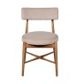 G Plan Flora Dining Chair Pair front on image of the chair on a white background