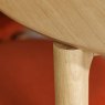 G Plan Winchester 1.8m Oval Extending Dining Table close up lifestyle image of the table