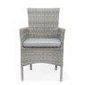 Aruba Stacking Chair front on image of the chair on a white background