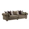 Sahara 4 Seater Split Sofa angled image of the sofa on a white background