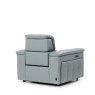 Drake Power Recliner Chair With Head Tilt image of the back of the chair on a white background