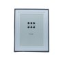 Sixtrees Park Lane Black Photo Frame 6" x 8"