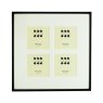 Sixtrees Park Lane Black Collage Photo Frame front