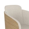 Roma Fabric Office Chair close up image of the chair on a white background