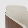 Roma Fabric Office Chair close up image of the chair on a white background