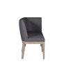 Falun Dark Grey Long Corner Bench side on image of the bench on a white background