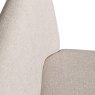 Falun Natural Long Corner Bench close up image of the bench on a white background