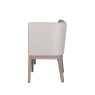 Falun Natural Long Corner Bench side on image of the bench on a white background