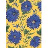 Blue Flowers Pack Of 8 Blank Notecards