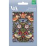 Strawberry Thief Pack Of 8 Blank Notecards in packaging
