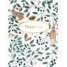 Hares And Berries Pack Of 8 Thank You Notecards