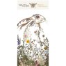 Wildflower Hare Magnetic Notepad cover