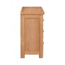 Gloucester Oak 3 Over 4 Chest side on image of the chest on a white background