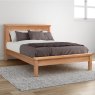 Gloucester Oak Bed Frame lifestyle image of the bed frame