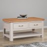 Gloucester Painted Coffee Table With 2 Drawers