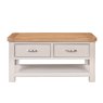 Gloucester Painted Coffee Table With 2 Drawers