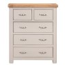 Aldiss Own Gloucester Painted 2 Over 3 Chest