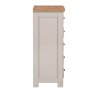 Aldiss Own Gloucester Painted Tall 5 Drawer Chest