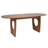 Ercol Highmoor Extending Dining Table angled image of the table on a white background