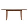 Ercol Highmoor Extending Dining Table front on image of the table on a white background