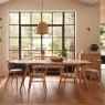Ercol Fairmile Large Extending Dning Table lifestyle image of the table