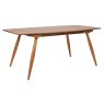 Ercol Fairmile Large Extending Dning Table angled image of the table on a white background