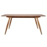 Ercol Fairmile Large Extending Dning Table front on image of the table on a white background