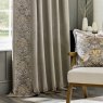 Morris & Co Strawberry Thief Biscuit Embroidered Pencil Pleat Curtains drape