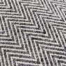 Wylder Nature Croft Charcoal Cushion close up