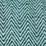 Wylder Nature Croft Teal Cushion close up