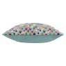Paoletti Lexington Grey And Pink Cushion side view