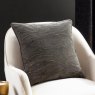 Paoletti Stratus Charcoal Cushion lifestyle