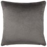Paoletti Stratus Charcoal Cushion reverse