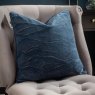 Paoletti Stratus Navy Cushion lifestyle