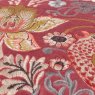 Morris & Co Strawberry Thief Berry Embroidered Cushion close up