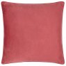 Morris & Co Strawberry Thief Berry Jacquard Cushion reverse