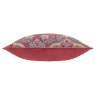 Morris & Co Strawberry Thief Berry Jacquard Cushion side view