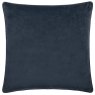 Morris & Co Strawberry Thief Indigo Jacquard Cushion reverse