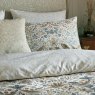 William Morris At Home Strawberry Thief Hessian Embossed Duvet Cover Set lifestyle close up
