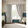 Laura Ashley Millhayes Natural Curtains open