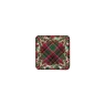 Denby Noel Tartan Set Of 6 Coasters
