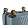Highbury Yellowstone Sage Green Hard Shell Case wheels