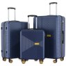 Highbury Yellowstone Navy Hard Shell Case size selection